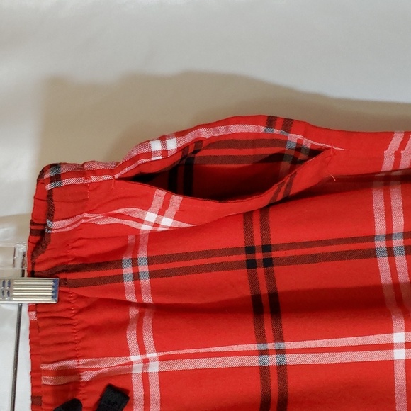 Wondershop Women's Notch Collar Plaid Flannel 2pc Pajama Set - Picture 7 of 15